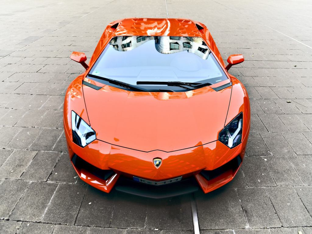 Оранжевый Ламборджини
