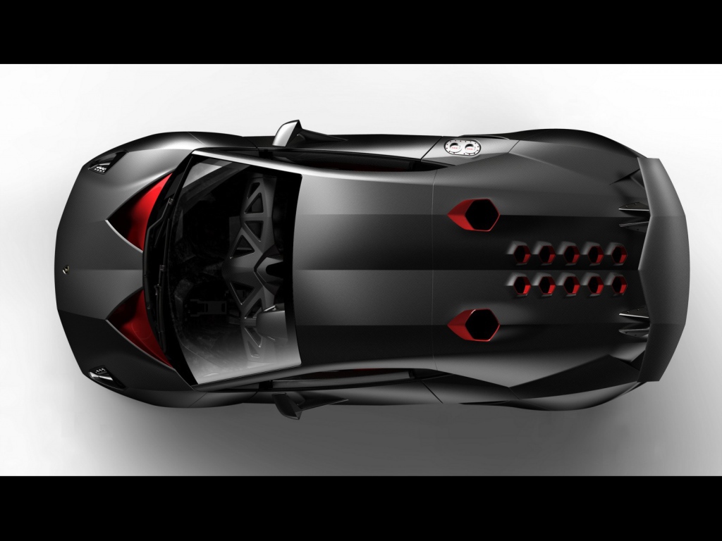 Надежная машина Lamborghini Sesto Elemento