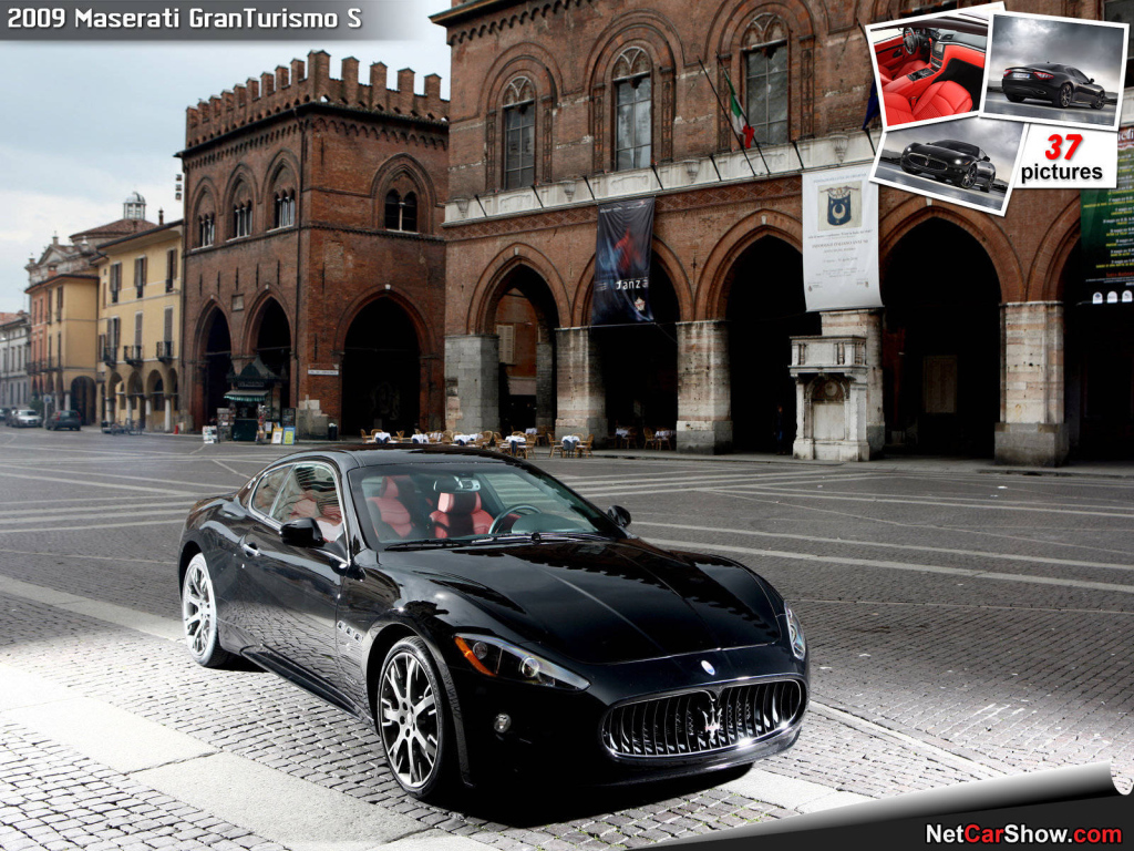 Красивый автомобиль Maserati Granturismo