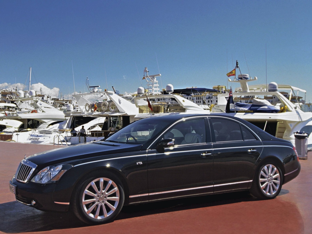  Надежная машина Maybach  57