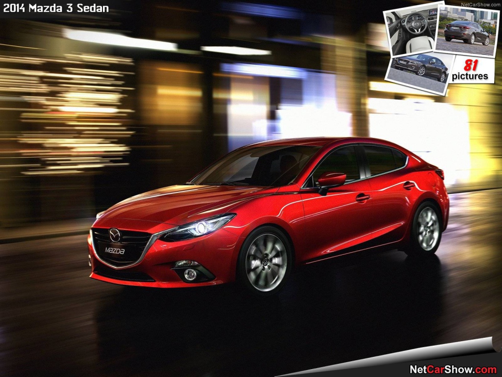 Автомобиль марки Mazda модели 3 2014