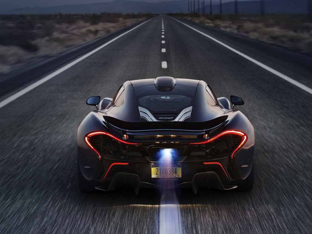 Новая машина McLaren P1 2014