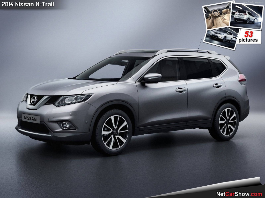 Красивый автомобиль Nissan X-Trail в Москве