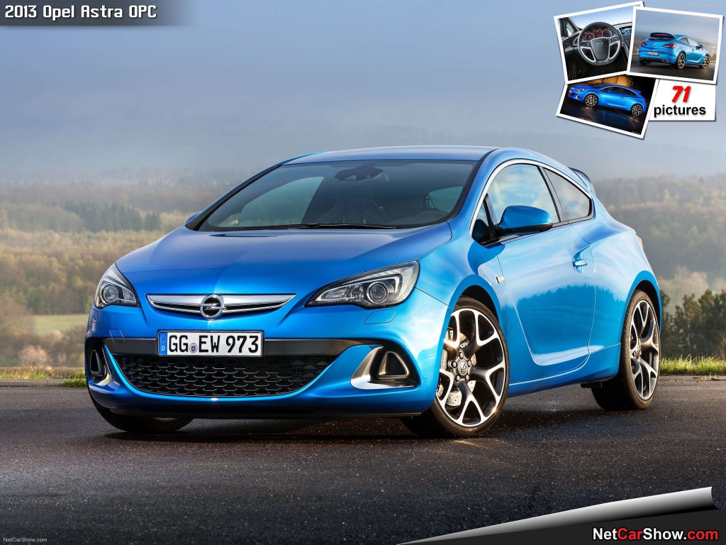 Красивый автомобиль Opel Astra в Москве