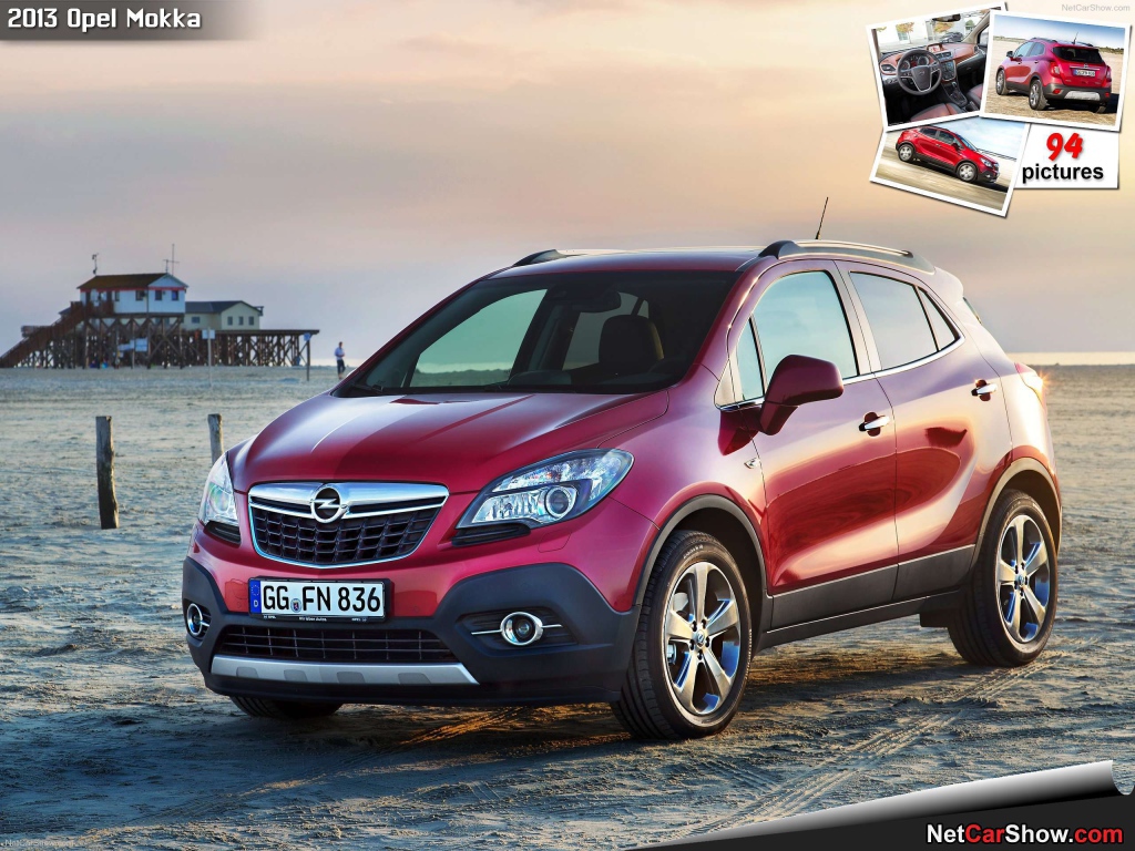 Красивый автомобиль Opel Mokka