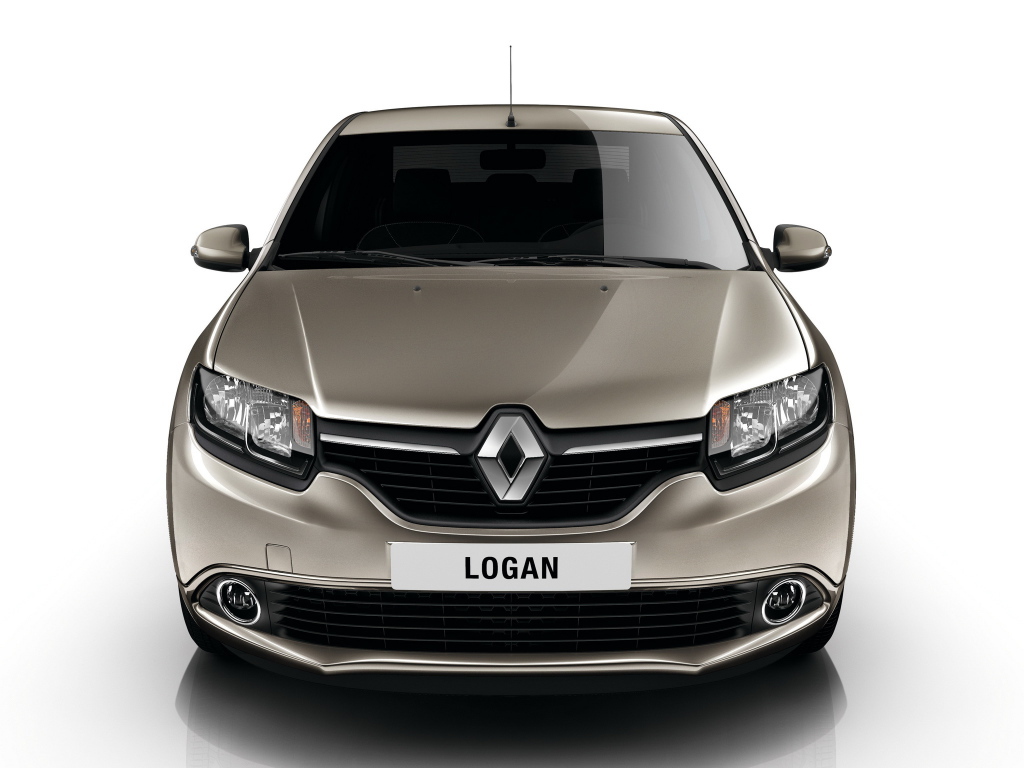 Красивый автомобиль Renault Logan в Москве