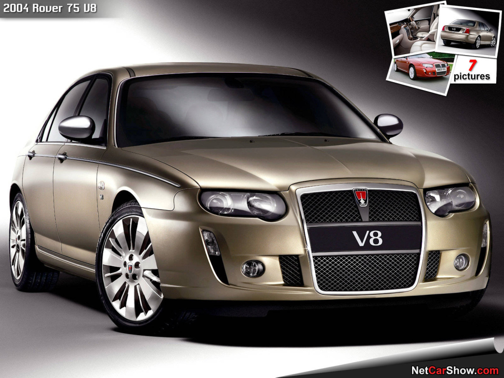 Дизайн автомобиля Rover 75