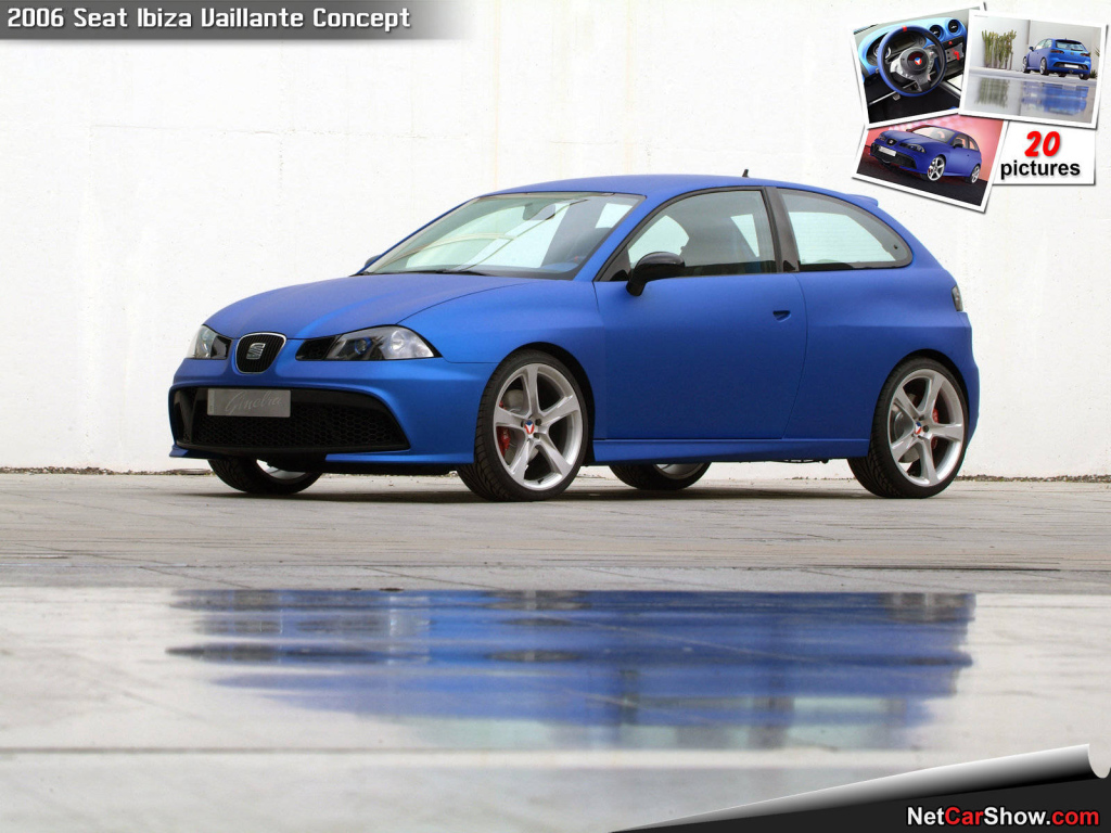 Красивый автомобиль Seat Ibiza в Москве