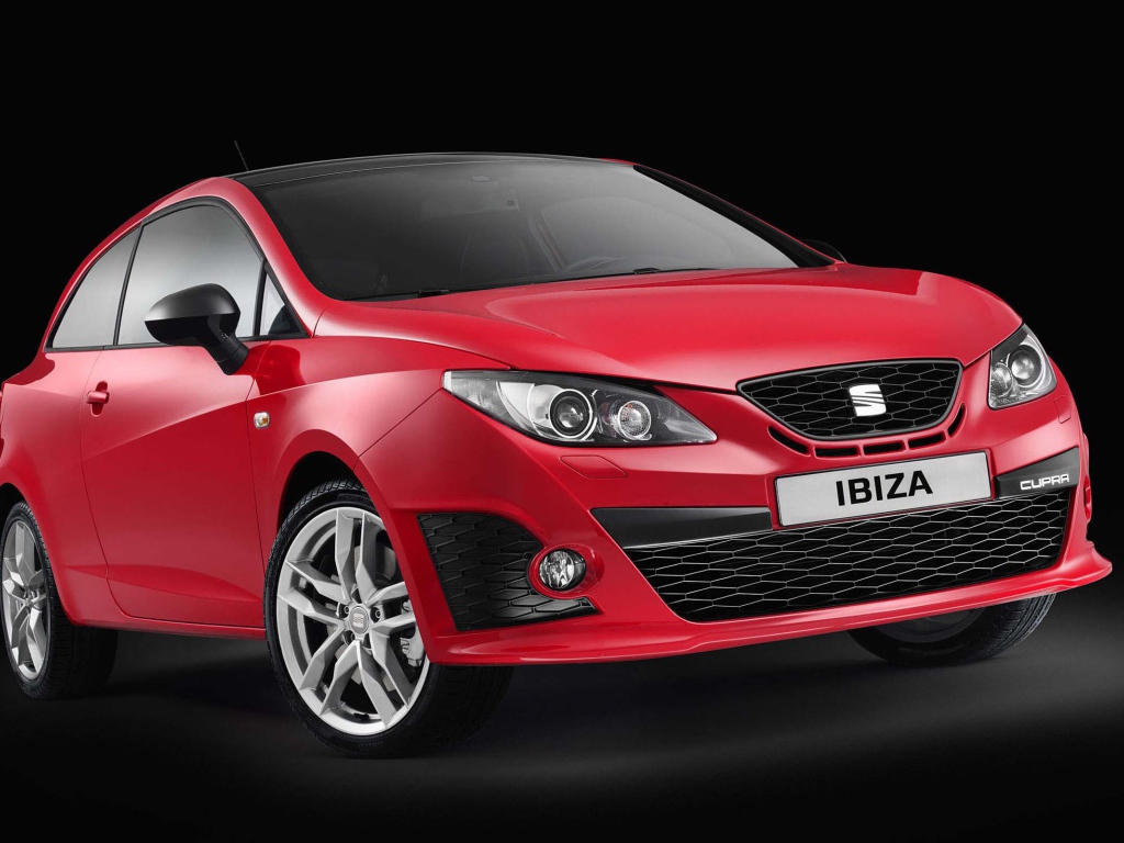 Красивый автомобиль Seat Ibiza