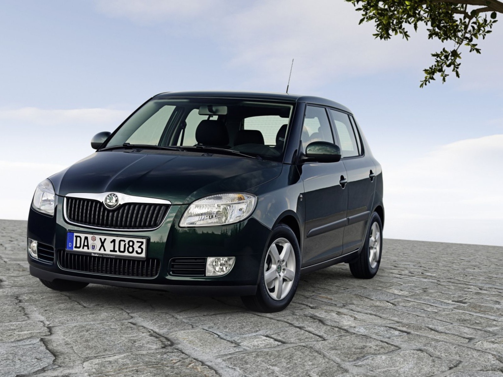 Автомобиль марки Skoda модели Fabia