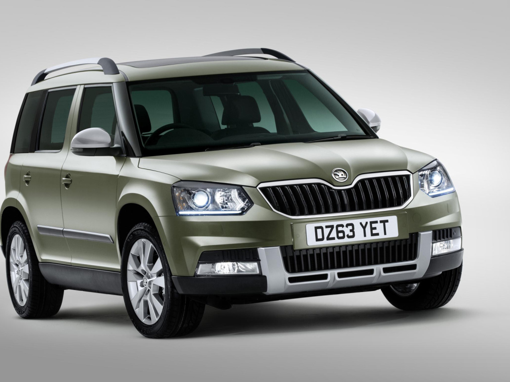 Тест драйв автомобиля Skoda Yeti 2014