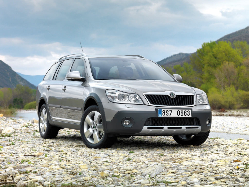Надежная машина Skoda Octavia Scout 2014