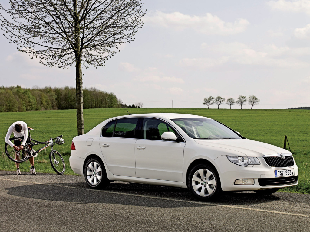 Надежная машина Skoda SuperB