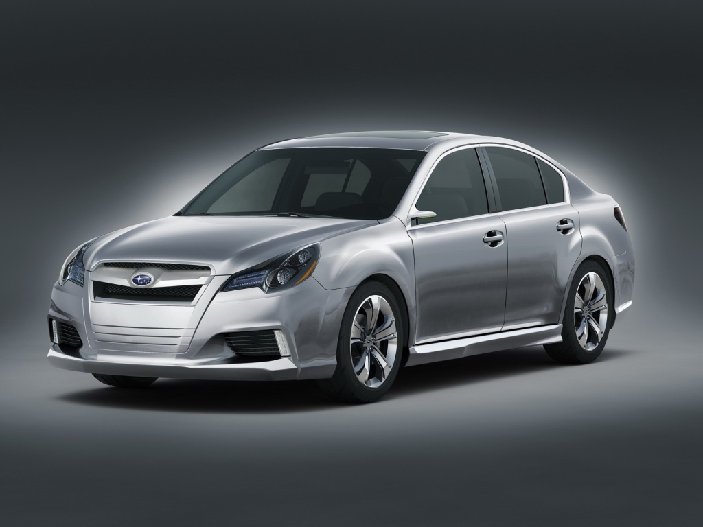Красивый автомобиль Subaru Legacy