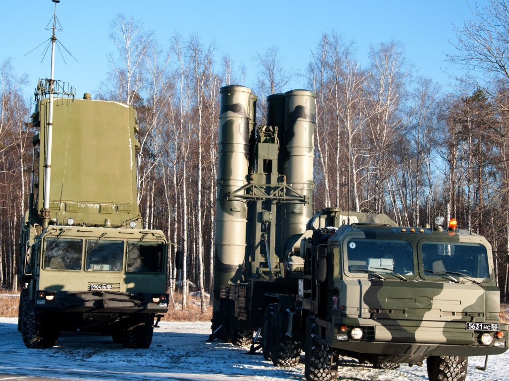 Ракетные установки на природе