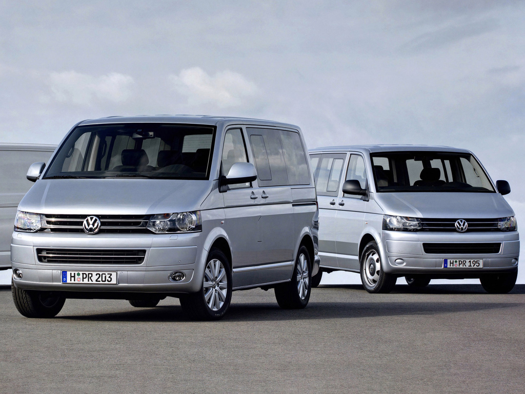 Тест драйв автомобиля Volkswagen Transporter
