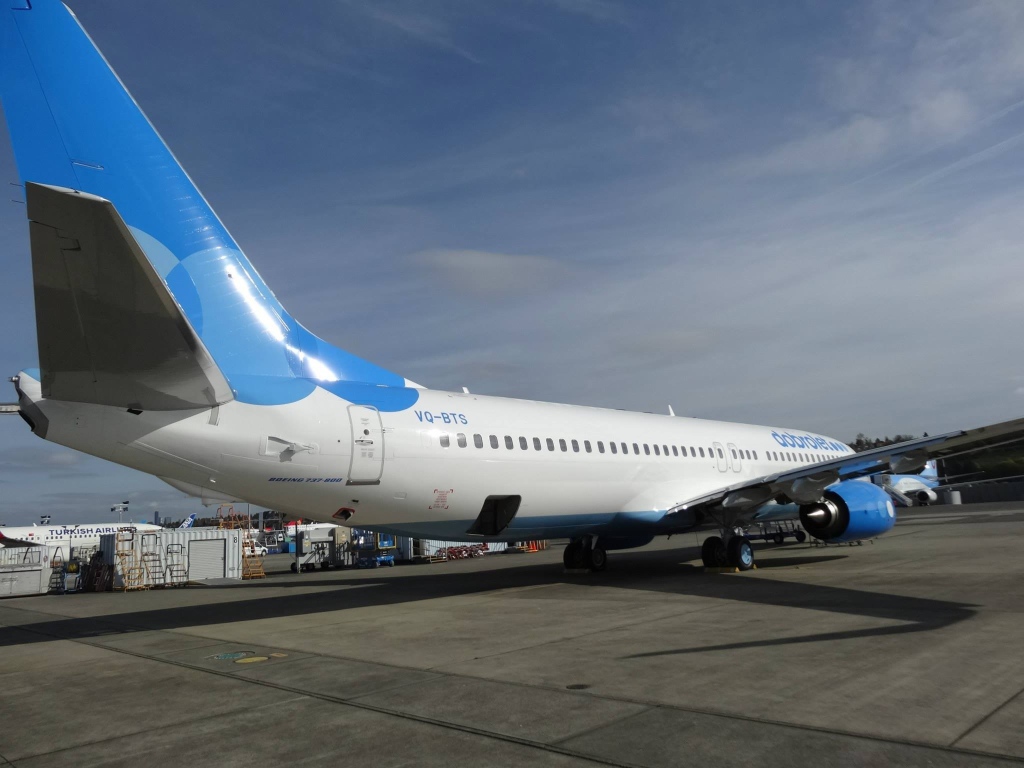 Авиалайнер от компании Добролет