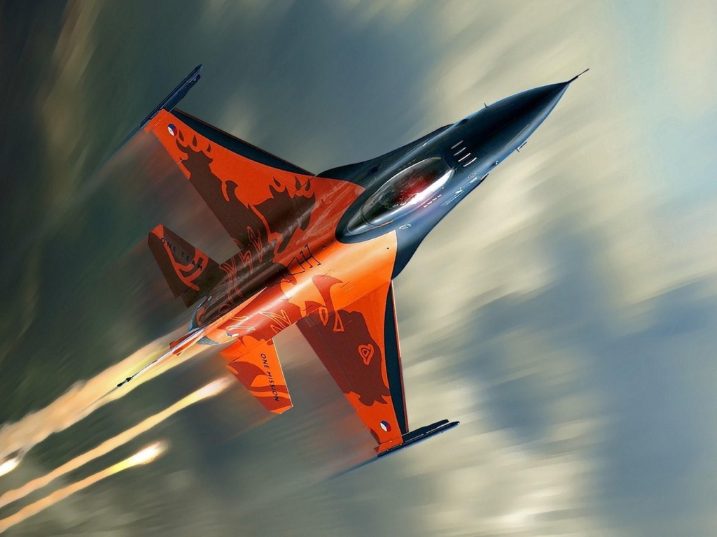 F16 fighting falcon fighte aircraft