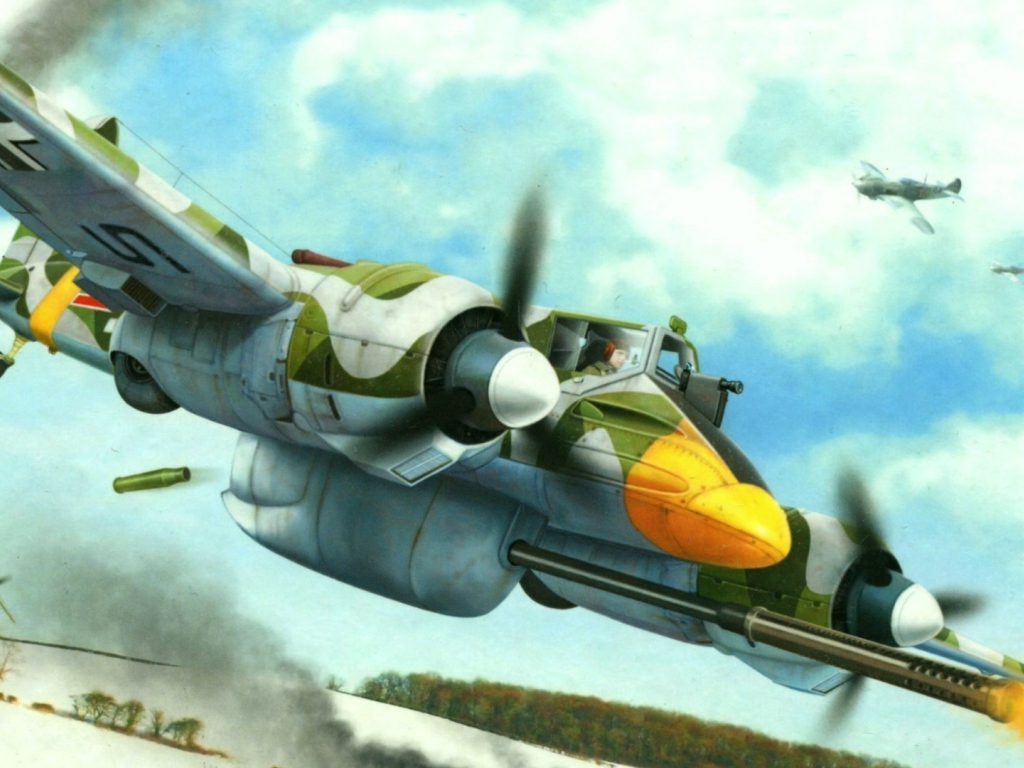 Атака истребителей