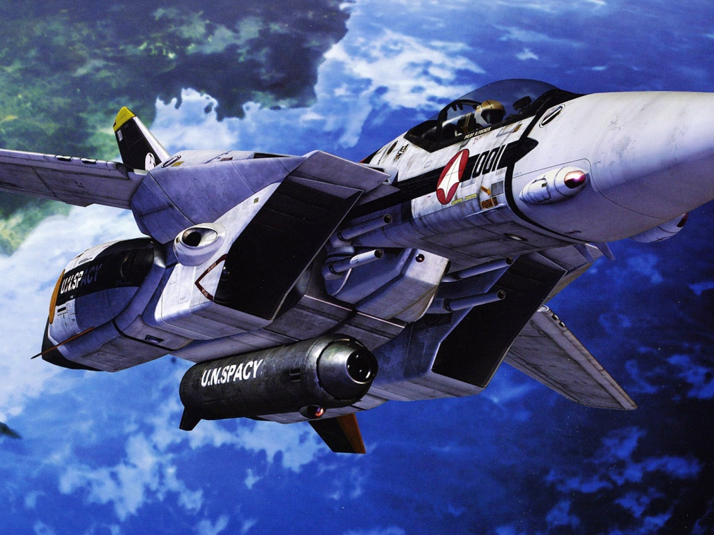 Истребитель в полете