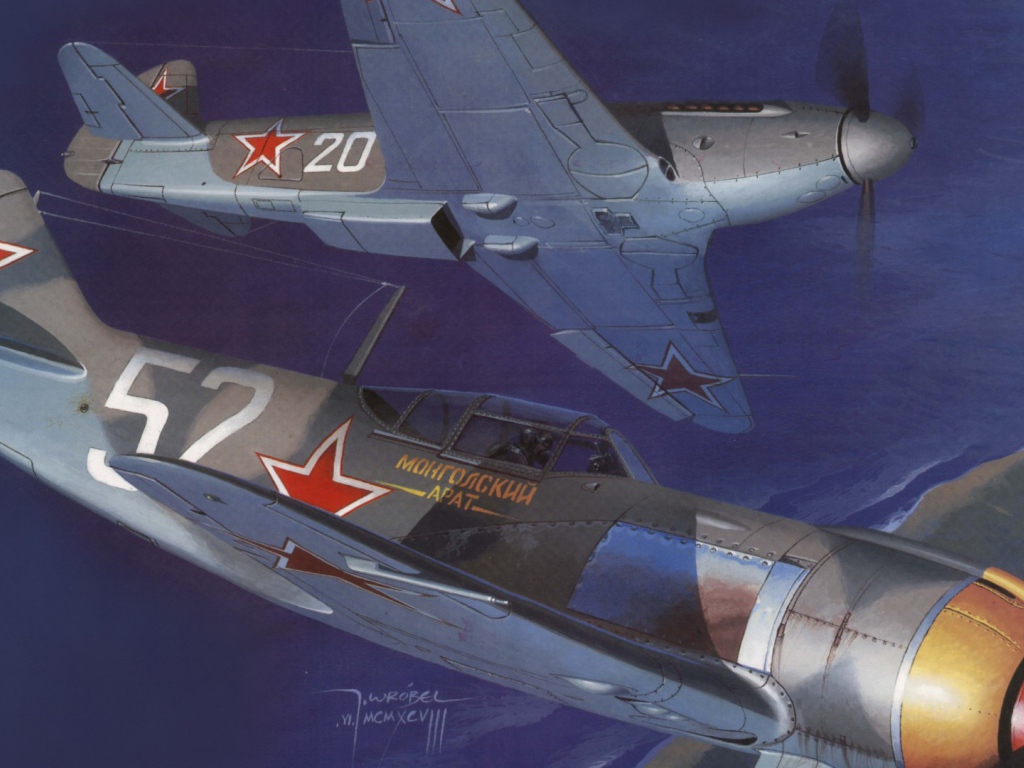 Два Советских истребителя
