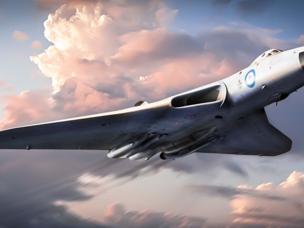 Английский самолет авро вулкан