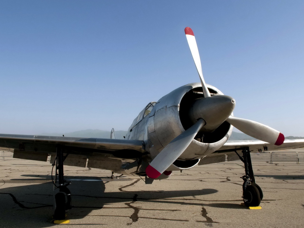 Винтовой самолет