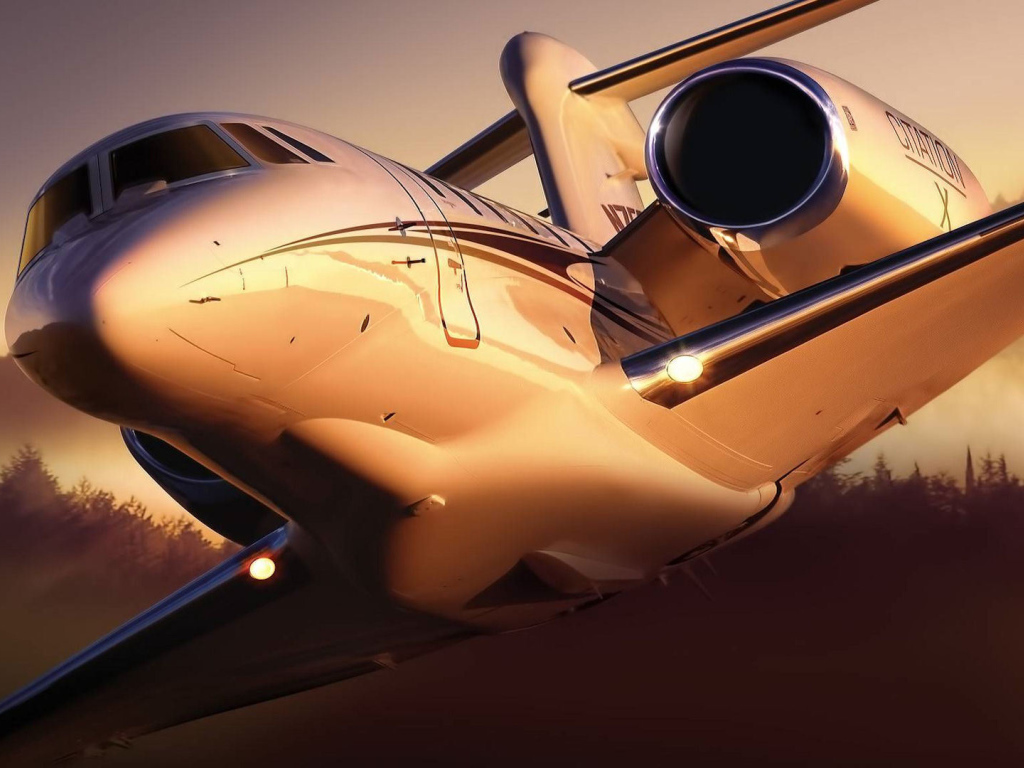 Самолет гражданской авиации