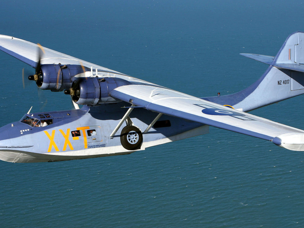 Водный самолет Каталина