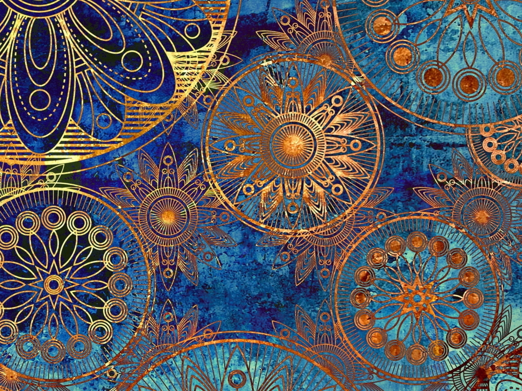 Золотой орнамент