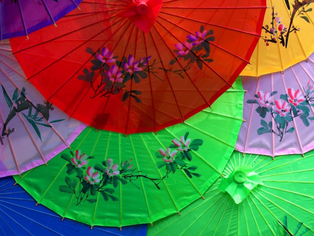 Японские зонтики