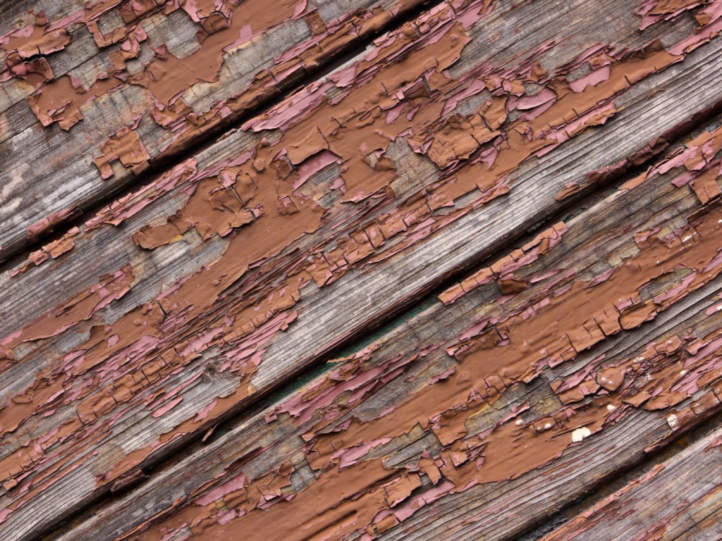 Cтарая краска на деревянном полу