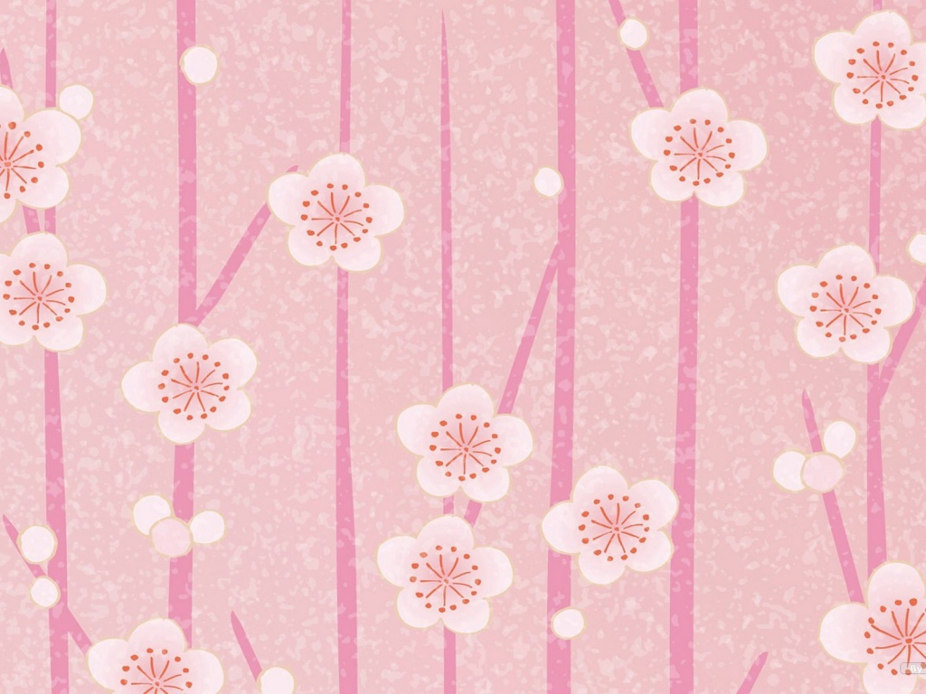 Розовые обои