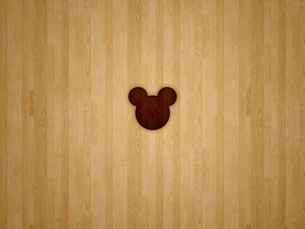 Силуэт Микки мауса