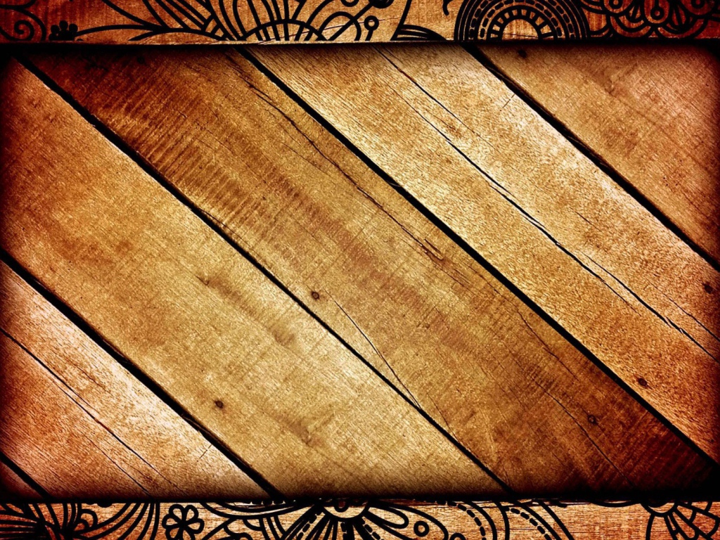 Деревянная рамка