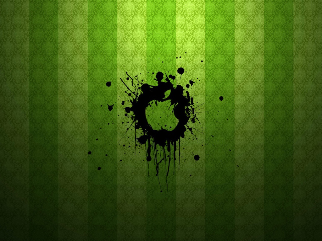 Apple зеленое искуство