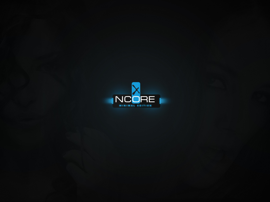 Девушка на темном фоне