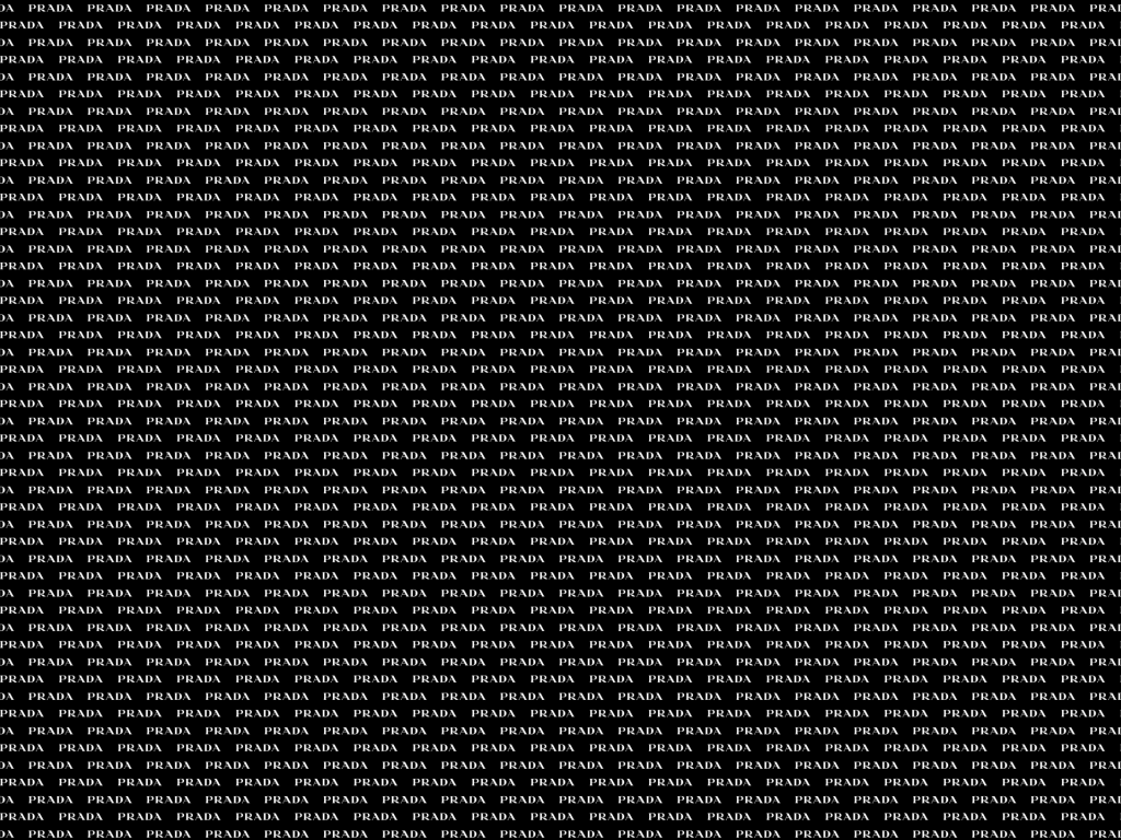 Текстура из названия бренда Prada