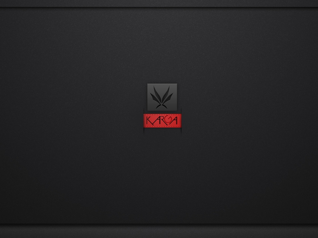 Логотип на черном фоне