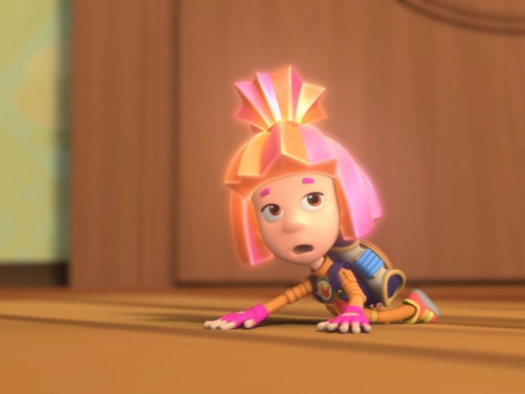 Героиня мультфильма Фиксики