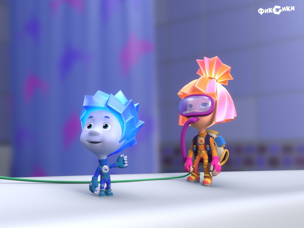 Фиксики в акваланге