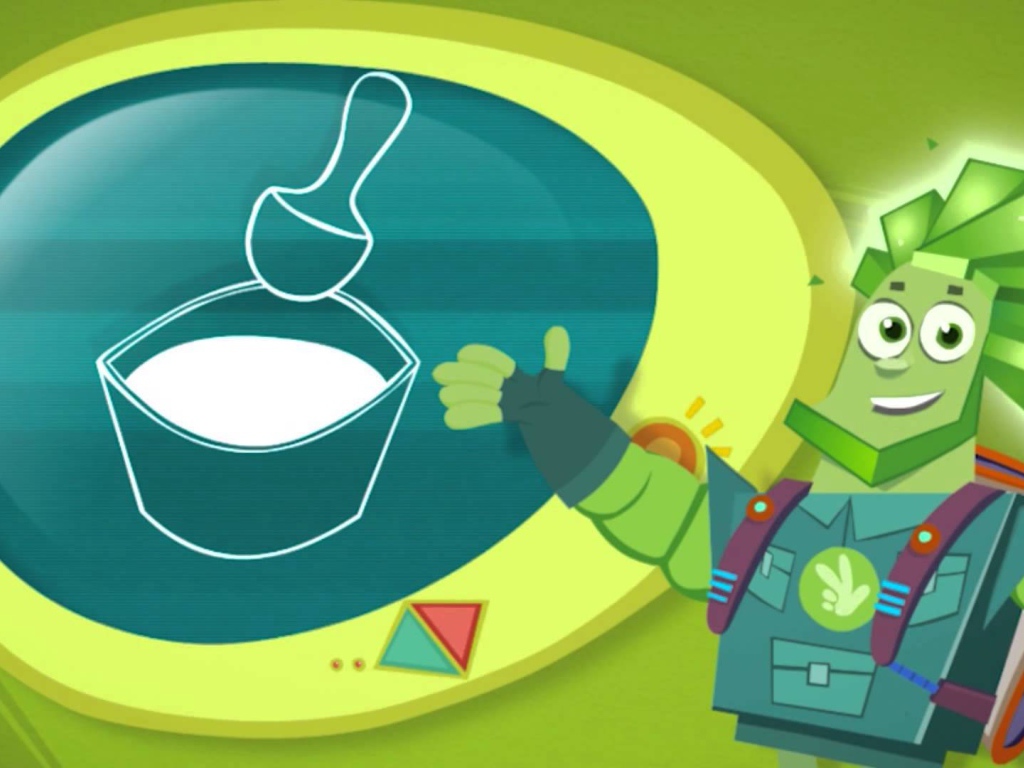 Фиксик показывает на рисунок