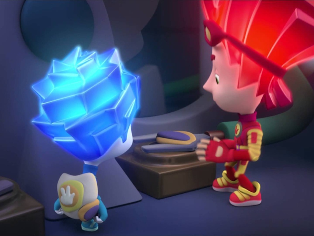 Фиксики что то мастерят