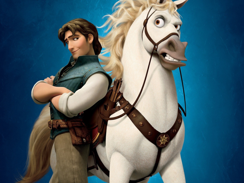 Флинн с конем