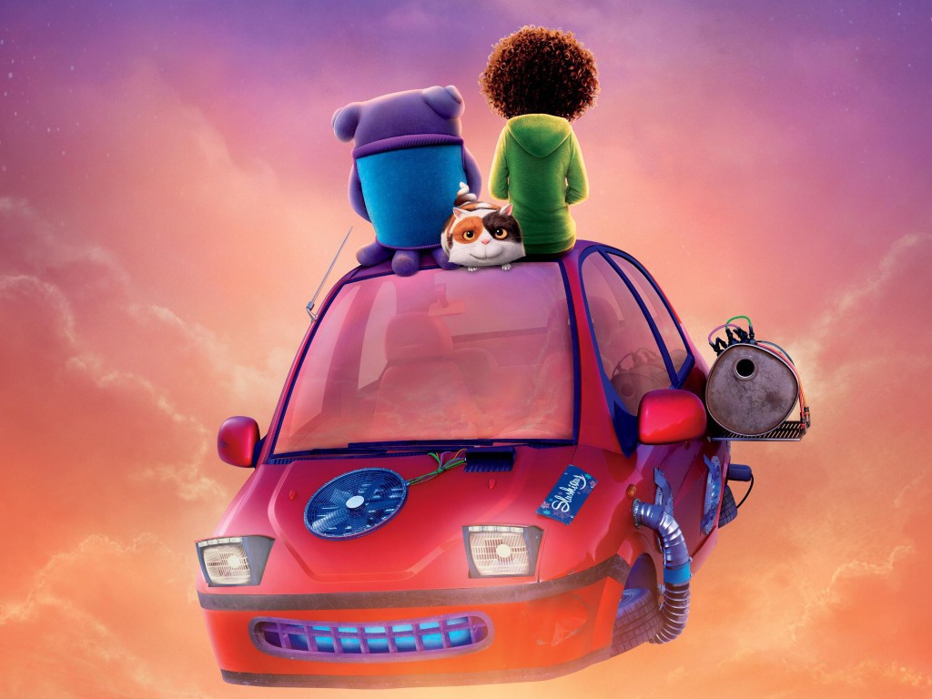 Дом в летающем автомобиле