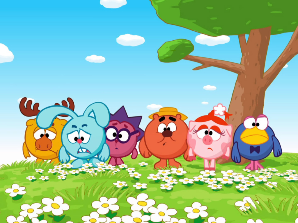 Грусть и печаль в мультфильме Смешарики