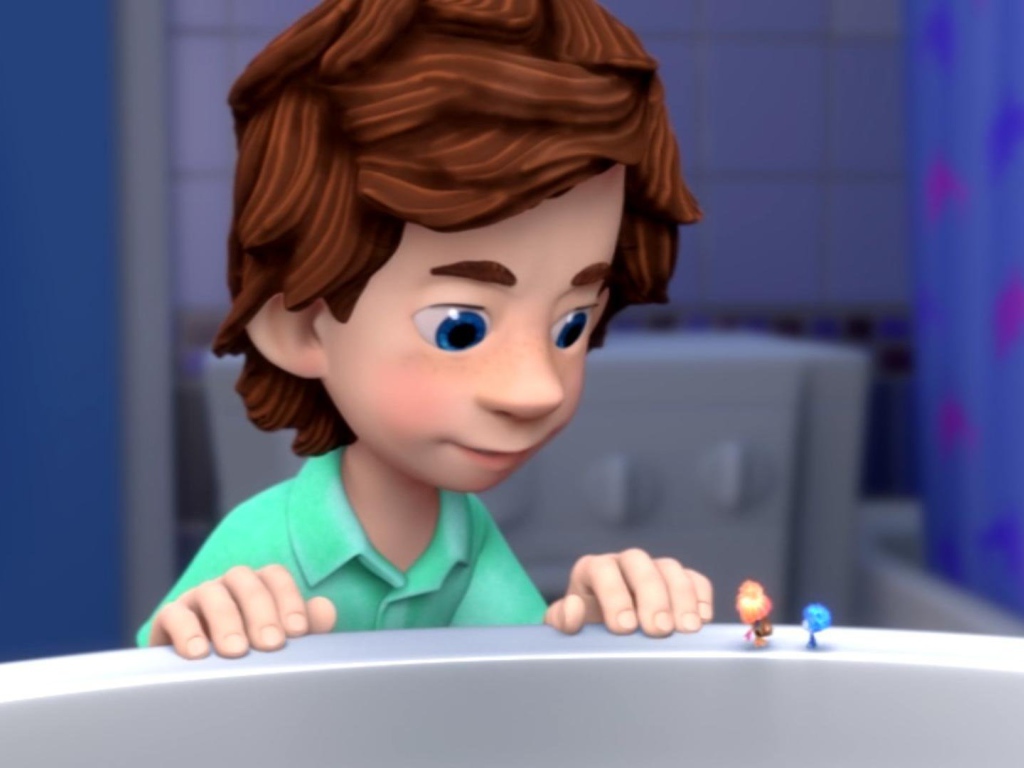 The protagonist of the cartoon Fixico