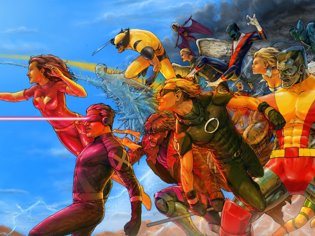 Супер герои идут к своей цели