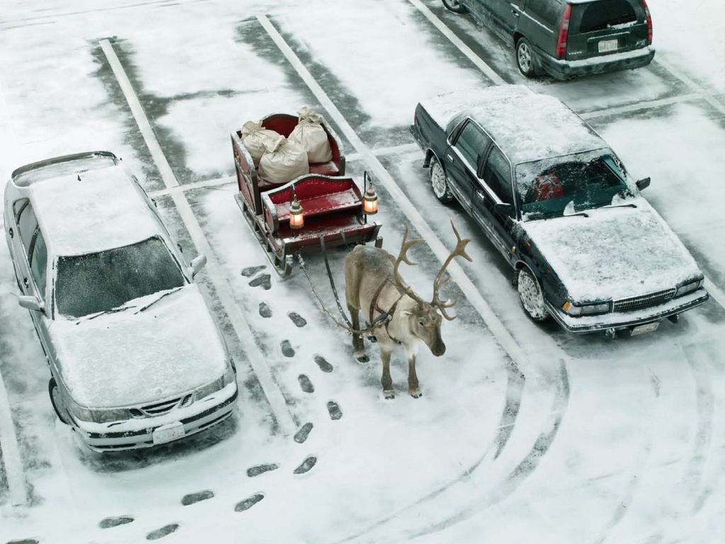 Рождественский транспорт