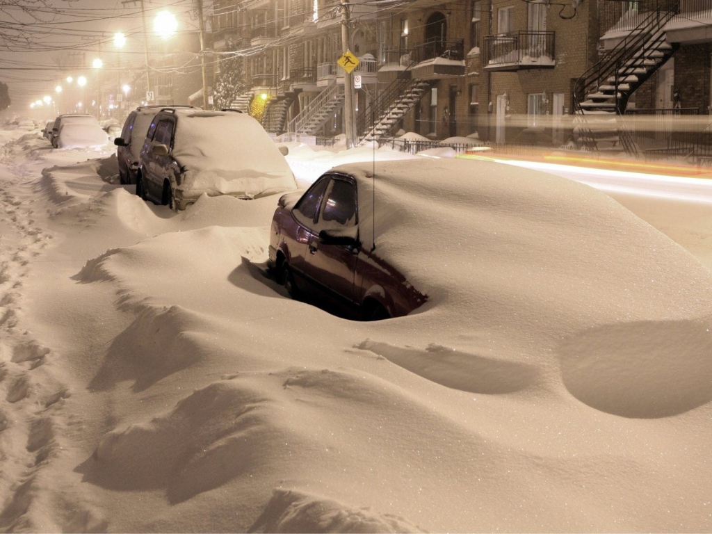 Рождественская ночь в городе